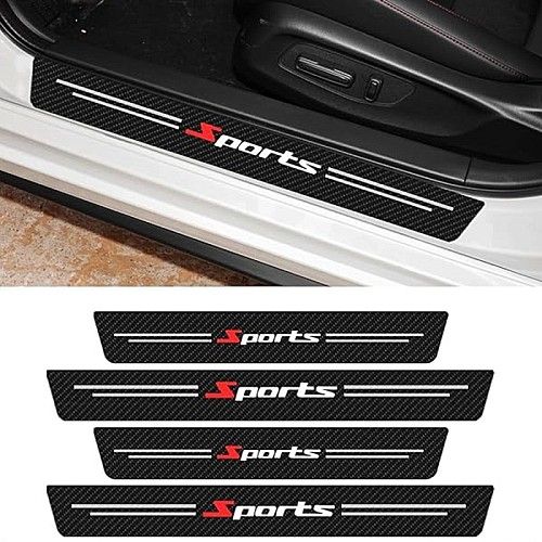 Pack 4 Bandes De Seuil De Voiture