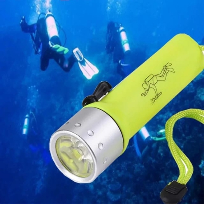 Torche Sous Marine Professional Flashlight - Jaune - 4