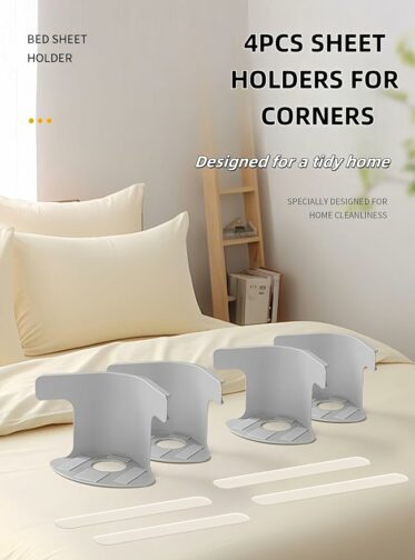 4 Pièces Pinces de Verrouillage pour Drap-Housse