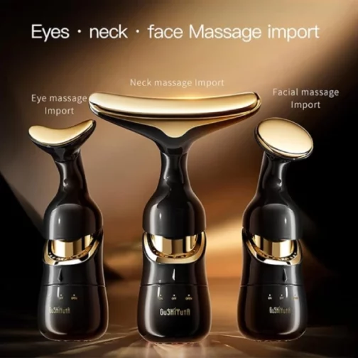 Appareil de Massage Facial Multifonctionnel 3en1 GUSHIYUTA