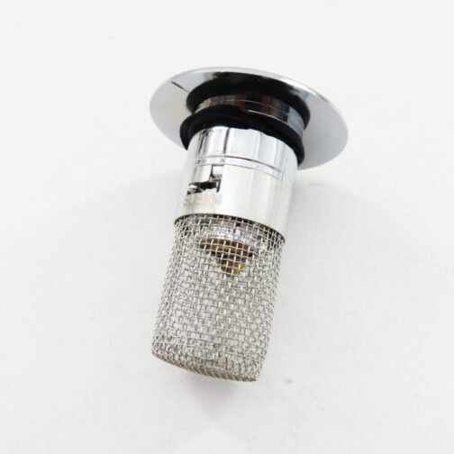 Bouchon de lavabo universel avec filtre anti-cheveux et système d&rsquo;évacuation – 5