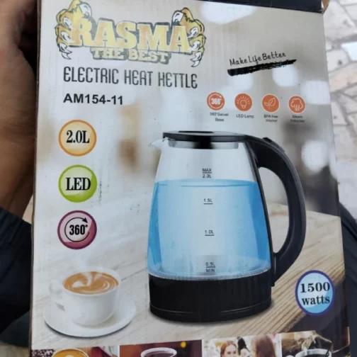 Bouilloire Électrique en Verre AM154-11 2L – 1500W