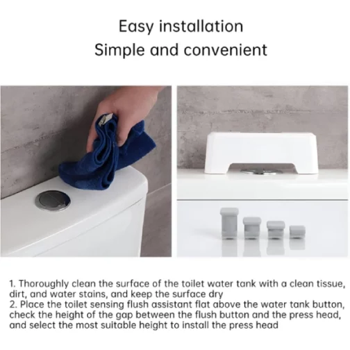 Chasse d’Eau Automatique à Capteur Infrarouge