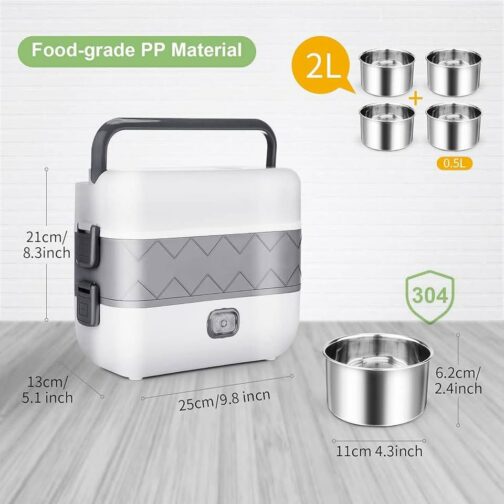Lunch Box Électrique Chauffante