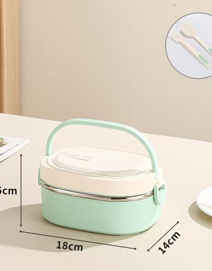 Lunch Box Isotherme Avec Couverts 900 ml