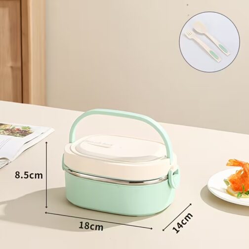 Lunch Box Isotherme Avec Couverts 900 ml