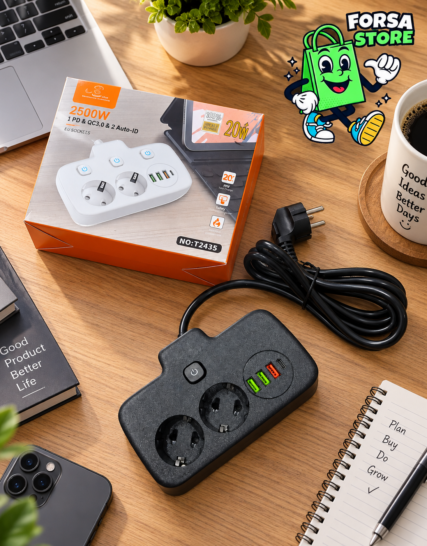 Multiprise Électrique 2 Prises