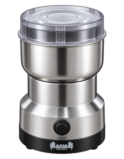 Rasma® Moulin Électrique Multifonction en Acier Inoxydable – 300W
